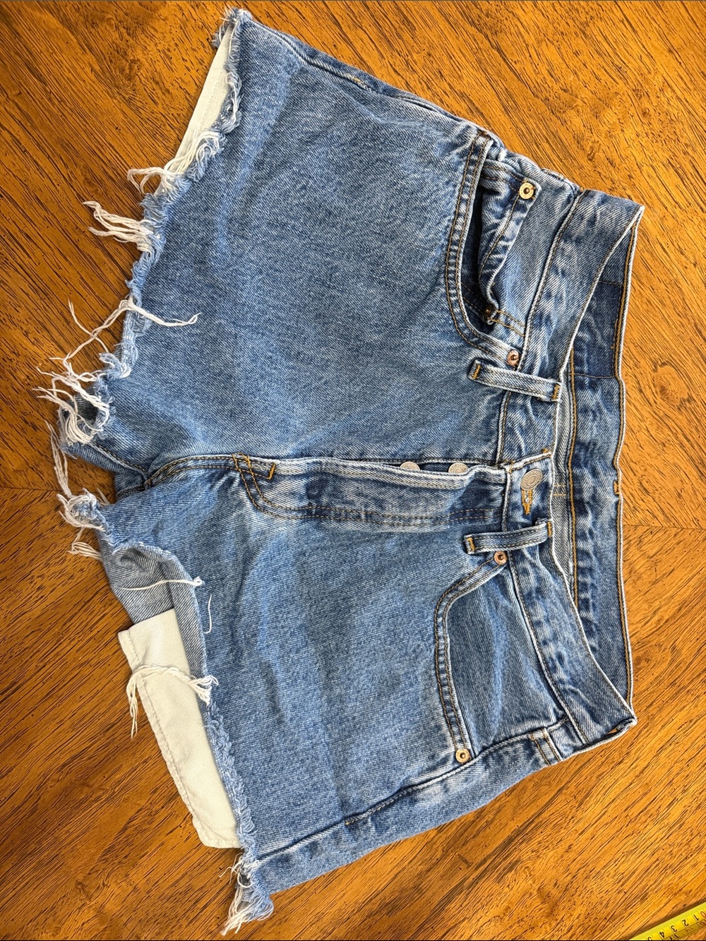 Levi’s 501 low rise Jean shorts